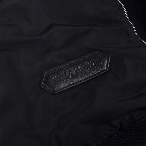 TOM FORD James Bond Spectre Quilted Down Jacket Navy Size 52 - Picture 10 of 13